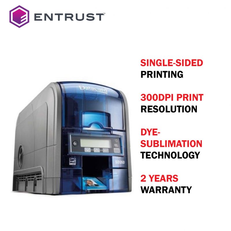 Entrust Datacard SD260 Card Printer Barcode Malaysia Datacard Provider
