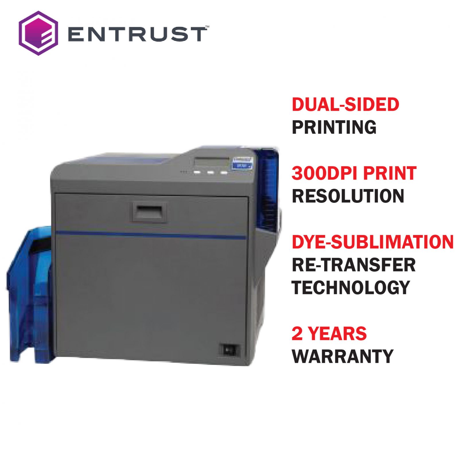 (Rental) Entrust Datacard SR300 Retransfer Card Printer