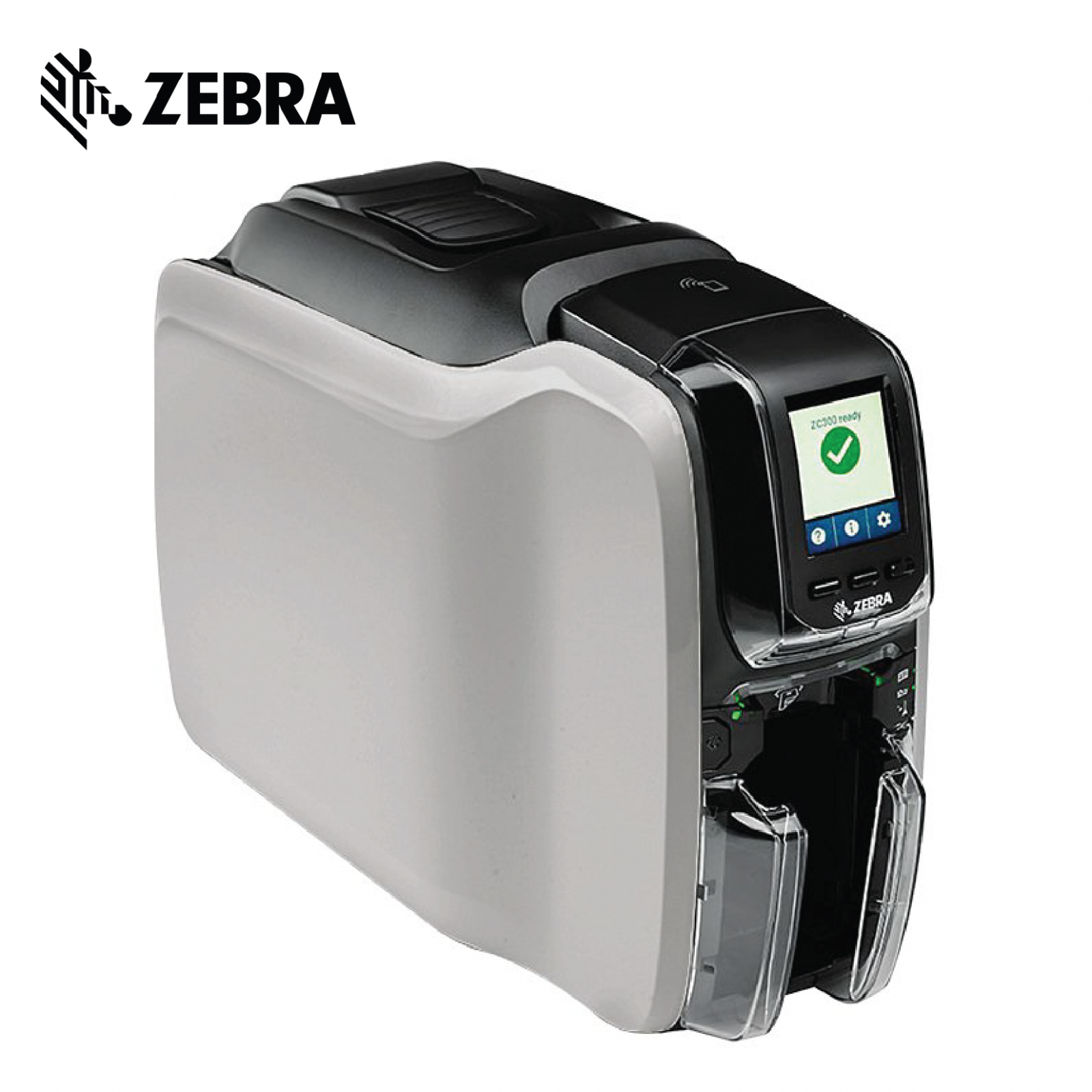 Zebra Zc300 Single Sided Card Printer My 1671