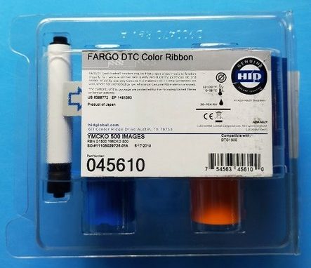 Ribbon Fargo Dtc1500 Ymcko Full Color 45610 500impresiones 